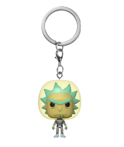 Брелок Funko Pocket POP! Keychain: Rick & Morty: Space Suit Rick 45419-PDQ