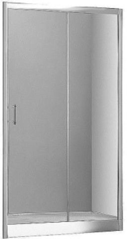 Aquanet 168422 Компл.2 - NAA6121 Откатная дверь Alfa (1500х2000) стекло прозрачное хром (168422)