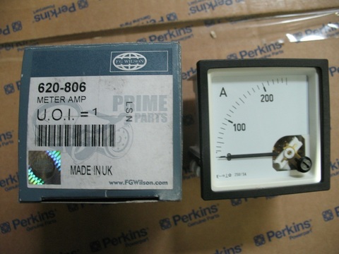 Амперметр 0-250А / METER AMP D72 5A CT АРТ: 620-806