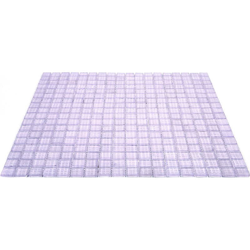 NT38 Мозаика одноцветная чип 15 стекло Alma Mono Color фиолетовый светлый квадрат глянцевый