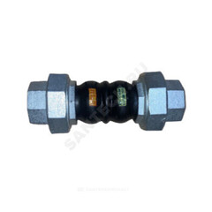 Компенсатор резиновый антивибрационный EPDM Ду 50 Ру16 ВР L=200мм Benarmo сжатие/растяжение 22/6