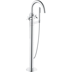 Kludi NOVA FONTE Deco 205900539 Двухвентильный смеситель для ванны и душа,  для отдельно стоящих ванн фото