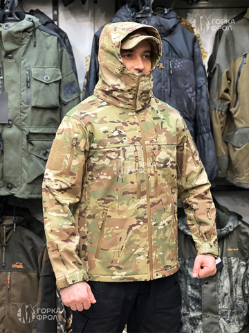 Куртка Gongtex Bolo Softshell, Мультикам
