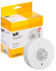 Датчик движения ДД 024 бел 1100Вт IP33  LDD11-024-1100-001