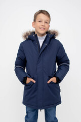 Куртка  для мальчика  ВК 36100/2 ГР