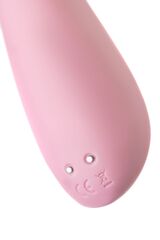 Розовый G-вибратор со стимулирующим шариком Mitzi - 21 см. - 