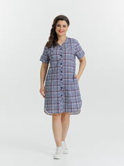 4630 Туника на пуговицах