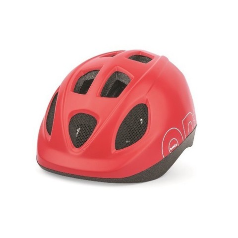 Картинка велошлем Bobike helmet one strawberry red - 1