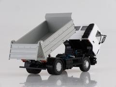 MAZ-5550 tipper restyling white-gray 1:43 AutoHistory