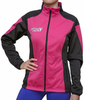 Лыжная разминочная куртка Ray Pro Race WS Pink женская