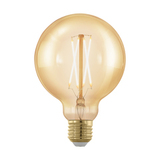 Лампа  LED филаментная диммир. золотого цвета Eglo GOLDEN AGE LM-LED-E27 4W 320Lm 1700K G95 11693 1