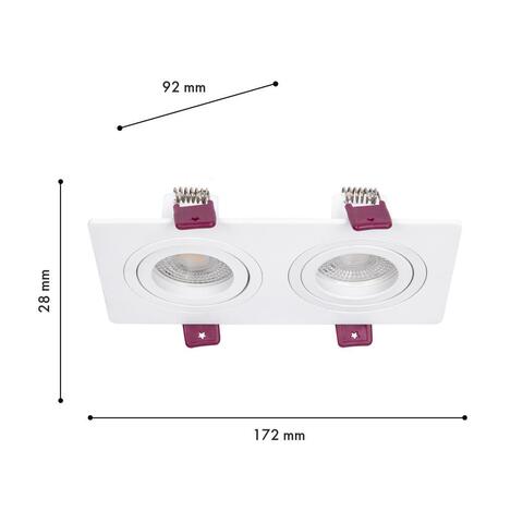 Встраиваемый светильник Favourite Lamppu 4647-2C