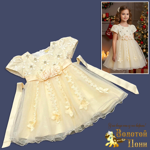 Платье нарядное д (2-6) 251023-GN591