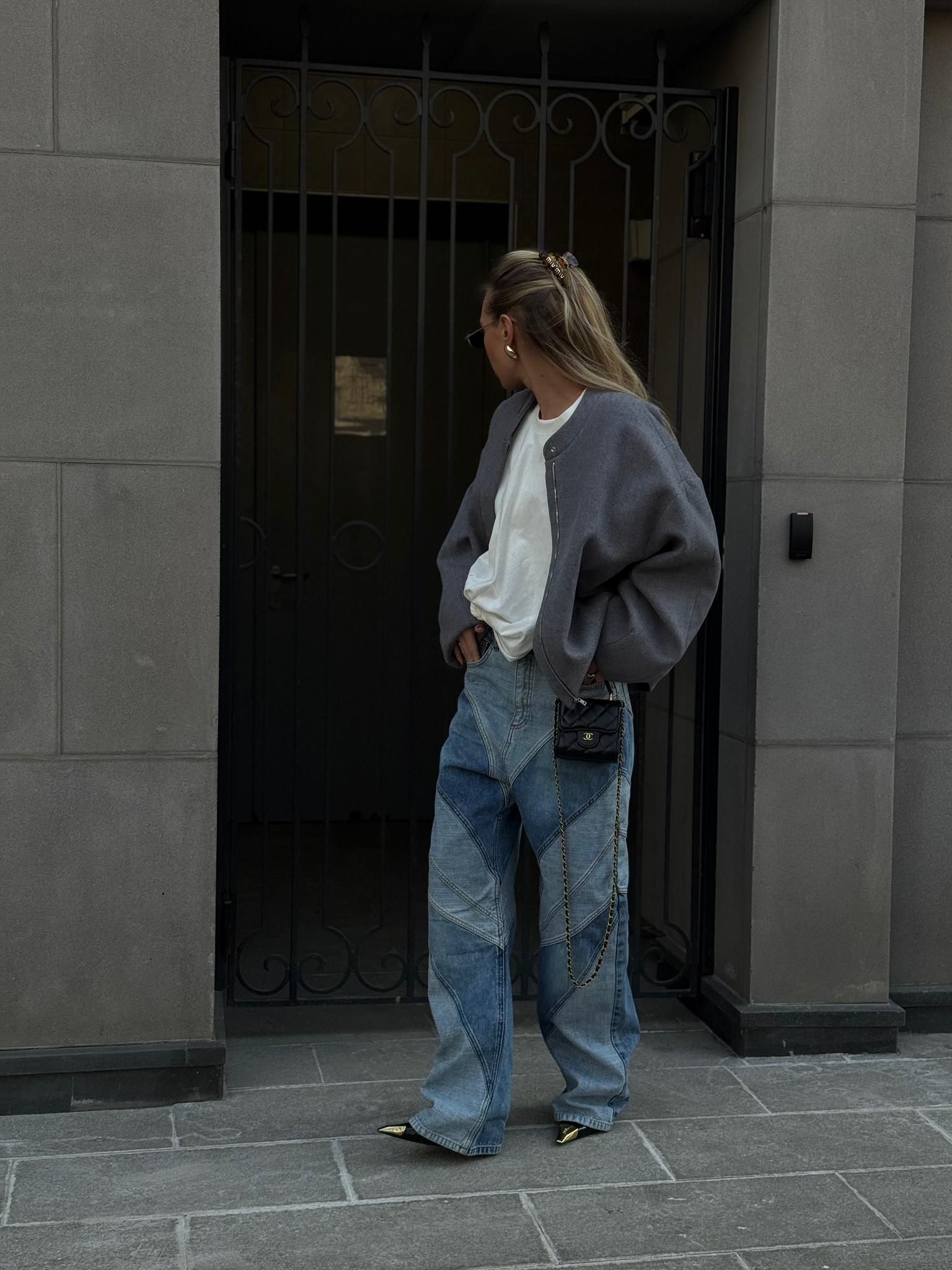 Бомбер ROSIE из шерсти Zegna