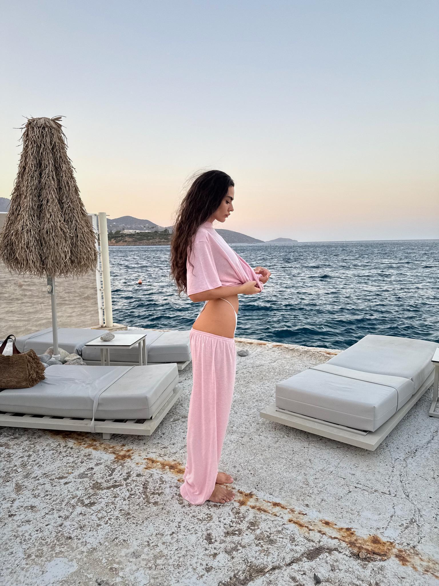 Треники Роза, Розовый