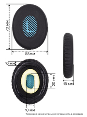 Амбушюры Bose OE2, QC3