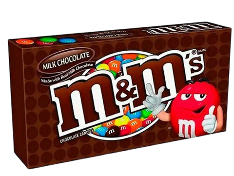 Драже шоколадные M&M*S в коробке 87,9гр