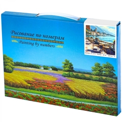 
          Картина по номерам Alingar, 30х40 см, 20 цветов, с акриловыми красками, холст на подрамнике, "Набережная"