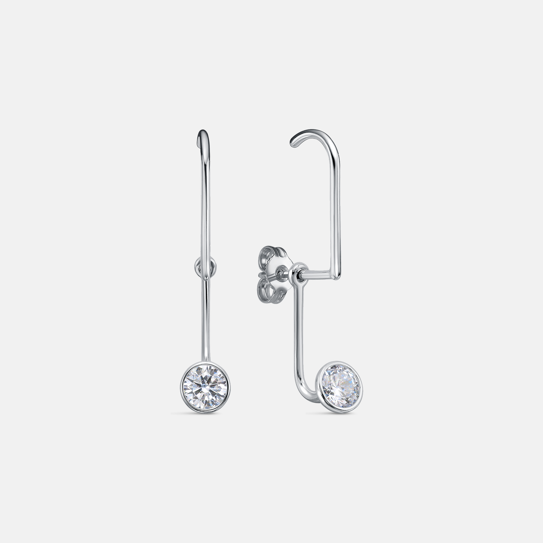 Серьги Тонкий свет