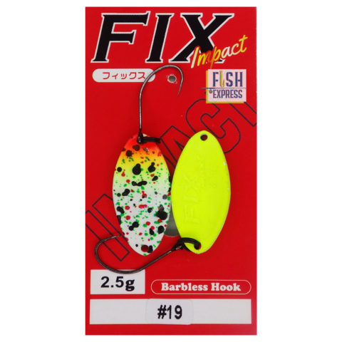Блесна колеблющаяся FOREST FIX IMPACT 2g цвет #19 (РЕПЛИКА)