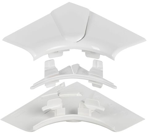 DLP Угол внутренний изменяемый 150х50мм белый IEK