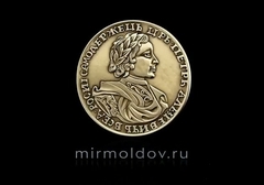 Силиконовый молд Монета 1720 г .Петр -самодержец