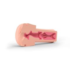 Мастурбатор-вагина в тубе OPUS E Vaginal Version с возможностью подключения электростимуляции - 