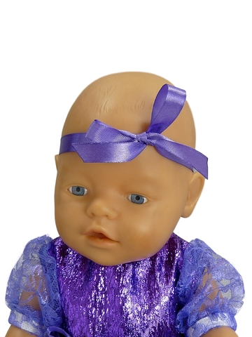 Платье гипюр баллон - На кукле. Одежда для кукол, пупсов и мягких игрушек.