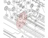 Защитная пластина Konica Minolta для bizhub PRESS C1085, C1100, AccurioPress C6085 A5AWR71X00