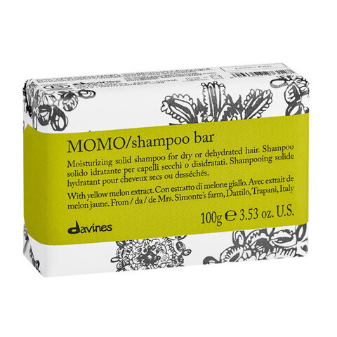 Davines MOMO Shampoo Bar - Твёрдый шампунь для глубокого увлажнения волос