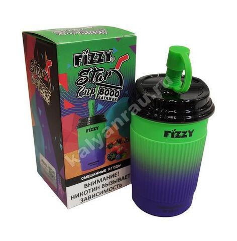 Fizzy Stap Cup Смешанные Ягоды 8000 затяжек