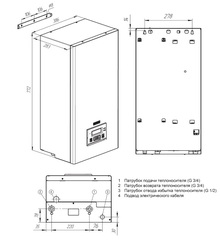 Stout Plus 14 кВт электрический котёл SEB-2201-000014