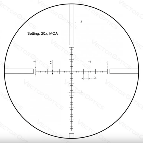 Vector Optics Sentinel 10-40x50 GenII SFP