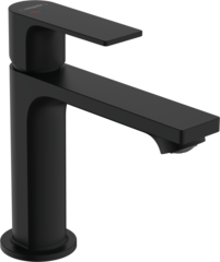 Смеситель для раковины 110, с донным клапаном, черный Hansgrohe Rebris E CoolStart 72559670