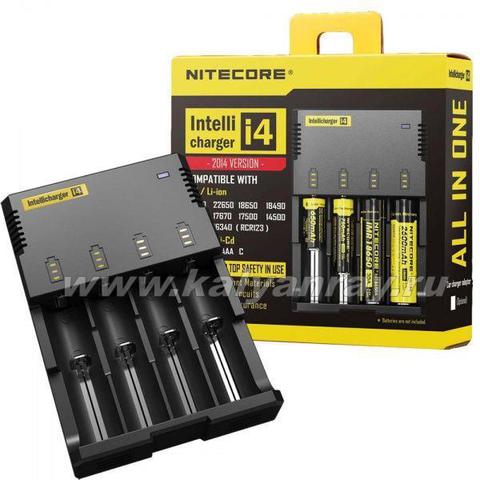 Зарядка Nitecore Intellicharger I4 Charger