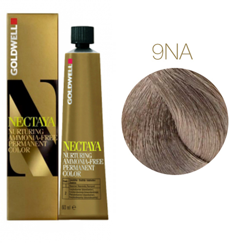 Goldwell Nectaya 9NA (очень светло-пепельный блондин) - Краска для волос