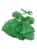 Платье гипюр баллон - Зеленый. Одежда для кукол, пупсов и мягких игрушек.