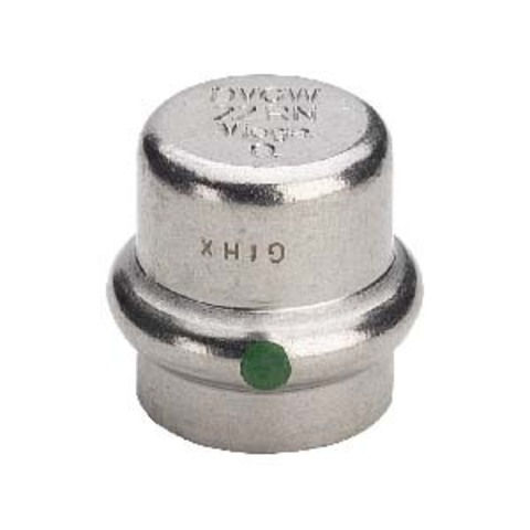 Заглушка 15 Sanpress Inox, нержавеющая сталь, Viega
