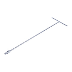 KING TONY (3795-24) Вороток 3/8", 600 мм, Т-образный, с карданом