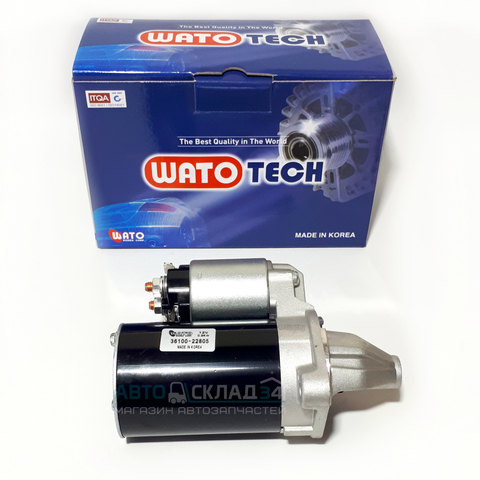 СТАРТЕР ACCENT, ELANTRA XD 1,6, GETZ 1,4-1,6; CERATO LD МКПП TAEIL (ВОССТАНОВЛЕННЫЙ)