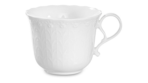 Чашка чайная с блюдцем 230мл Narumi Белый шелк