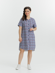 4630 Туника на пуговицах