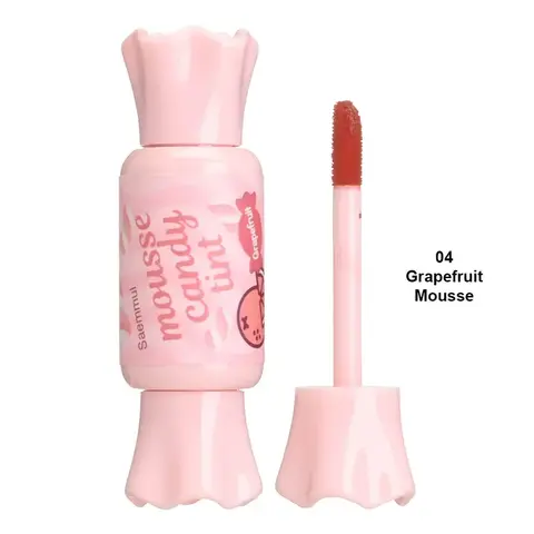 The Saem Lip Тинт для губ 4 Saemmul Mousse Candy Tint 4 Grapefruit Mousse