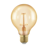 Лампа  LED филаментная диммир. золотого цвета Eglo GOLDEN AGE LM-LED-E27 4W 320Lm 1700K G80 11692 1