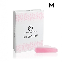 Набор силиконовых бигудей для завивки ресниц My Lamination (Silicone Lash PINK (размер M)