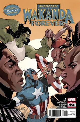 Wakanda Forever Avengers #1 (Cover A)