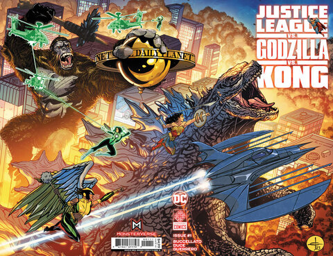 Justice League Vs Godzilla Vs Kong #1 (Cover A)