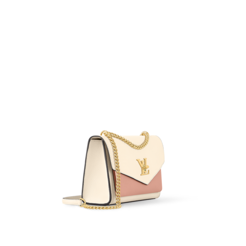 Сумка Louis Vuitton Mylockme Chain светло-розовый