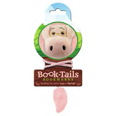 Book-Tails Bookmark-Pig