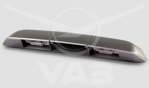 Ручка наружная  двери задка УАЗ-3163 (с2015 -) с подсветкой (желто-серебр, металлик)